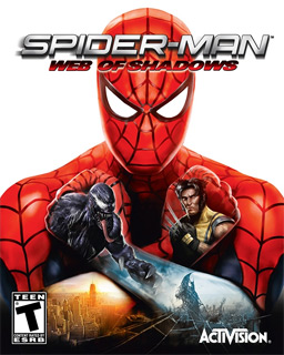 Обложка Spider-Man: Web of Shadows