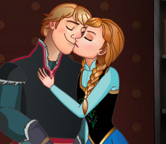 Поцелуи Анны и Кристофа