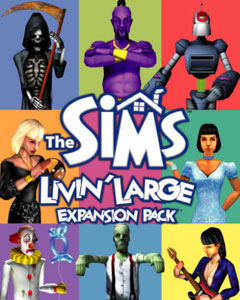 Обложка Sims: Livin' Large