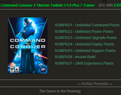 Трейнер для Command & Conquer 4: Tiberian Twilight