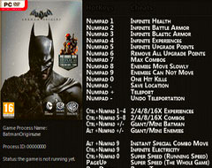 Трейнер для Batman: Arkham Origins