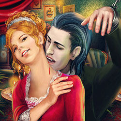 Обложка Мрачная история: Влюбленный вампир