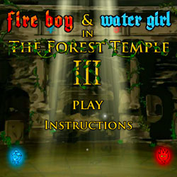 Огонь и Вода в Лесном храме 3
