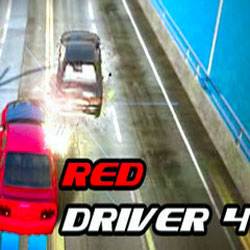 Красный водитель 4