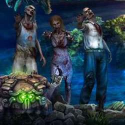 Обложка Тайны живых мертвецов: Проклятый остров