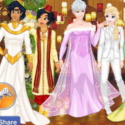 Свадьба принцесс Диснея