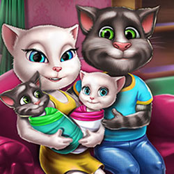 Анжела, Том и их дети